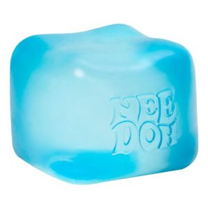 Schylling NeeDoh Nice Cube -Sensory Squeeze Toy with Super Solid Squish - 2.25″ Cube